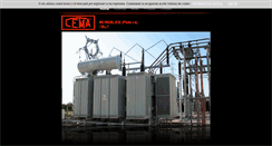 Desktop Screenshot of cemagroup.it